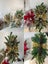 ANYDECO Christmas Wreath Green Ribbon Hanging Decorative Ornaments Carousel 2