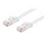 Dynamix PLSSW-C6A-2 2m Cat6A S/FTP White Ultra-Slim Shielded 10G Patch Lead Carousel 1