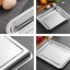 Stainless Steel BBQ Serving Tray Food Platter Container (50*35*5cm Deep) Carousel 3
