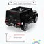 KIDS RIDE ON TOY CAR MERCEDES BENZ G63 WAGON 12V + LEATHER SEAT Carousel 4