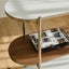 Side Table / Shelf / 2 Tier Rack Carousel 6