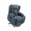 Recliner Chair Electric Massage Chair Lift Heated Fabric Lounge Sofa Grey Blue Carousel 11
