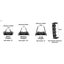 RAM Finger Grip - Universal Phone / Radio Cradle with Yoke / G Clamp Mount Carousel 7