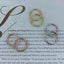 Rose-Gold Crystal Hoop Earrings "Dawn" Carousel 5