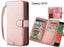 Galaxy M10 case Double Wallet leather case 9 Card Slots Carousel 1