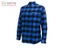 Ridgeline Organic Mens Check Shirt Blue XL Carousel 2