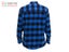 Ridgeline Organic Mens Check Shirt Blue XL Carousel 3
