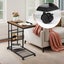 Sofa Side Table Bedside Narrow Couch End Desk Laptop Stand Carousel 4