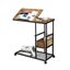 Sofa Side Table Bedside Narrow Couch End Desk Laptop Stand Carousel 13