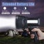 Rechargeable spotlight,Super Bright 1000,000 LM LED Flashlight Handheld Spotligh Carousel 8