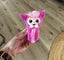 Cute Bright Pink Wrapples interactive critter wristband Carousel 4