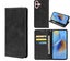 Iphone 17 PU leather slim flip case concealed magnet charcoal Carousel 1