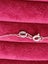 925 7 ring necklace with pink gems Carousel 4