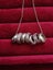 925 7 ring necklace with pink gems Carousel 3