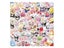 50 100pcs 3D Stereo Sanrio Stickers DIY Decorative Anime Stickers Kuromi My Carousel 2