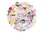 50 100pcs 3D Stereo Sanrio Stickers DIY Decorative Anime Stickers Kuromi My Carousel 3