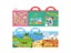 Hot New DIY Sticker Books For Kids Cartoon Animal Learning Toys Carousel 7
