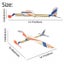 DIY Hand Throw Flying Glider Planes W/ Elastic Rubber Band For Children Carousel 6