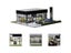 64G FANS Car Garage Diorama Model With LED Lights Parking Lots For DIY Combo Carousel 5