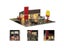64G FANS Car Garage Diorama Model With LED Lights Parking Lots For DIY Combo Carousel 4
