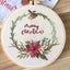 Pattern Embroidery Starter Kit Cross Stitch Merry Christmas Embroidery-Style 3 Carousel 1