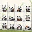 New Creative MINI Chinese Animal Panda Model Building Block MOC DIY Diamond Carousel 4