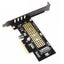 kingshare NVME M Key M.2 to PCI-e X4 3.0 Converter Expansion Card Carousel 1