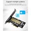 kingshare NVME M Key M.2 to PCI-e X4 3.0 Converter Expansion Card Carousel 2