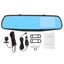 3 . 5 / 4 . 3 Car DVR HD 1080P Dual Lens Rearview Dash Cam LCD Recorder Rear Cam Carousel 5
