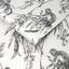 Wallpaper. Saimiri - Anthracite. 3 roll bundle Carousel 2