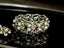 Vintage Signed Coro Bracelet e/r set faux Peal Champagne Crystal Links 1950s Carousel 3