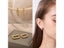 Aesthetic Stainless Steel Hoop Earrings For Women Gold Color Minimalist Heart Carousel 6