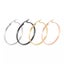 Stainless Steel Hoop Earrings For Women Big Round Circle Hoop Earring Pop Carousel 3