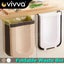 12L Kitchen Wall Mounted Foldable Rubbish Bin Cabinet Door Cupboard Hanging Carousel 3