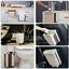 12L Kitchen Wall Mounted Foldable Rubbish Bin Cabinet Door Cupboard Hanging Carousel 13