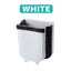 12L Kitchen Wall Mounted Foldable Rubbish Bin Cabinet Door Cupboard Hanging Carousel 14