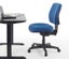 Buro Roma 3 Lever Mid Back Office Chair with Arm Rest, Green Fabric, Nylon Ba... Carousel 5