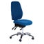 Buro Aura Ergo+ High Back Ergonomic Office Chair, Polished Aluminium Base, Bl... Carousel 1