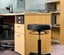 Buro Revo Office Stool, Black Vinyl, Adjustable Seat Height Carousel 5