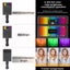 V16R Wth Oled Screen 24 Effects Rgb Light Pocket Fill Light For Mobile Phone ... Carousel 6