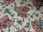 Floral fan furnishing fabric 65 x 65cm Carousel 1