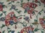 Floral fan furnishing fabric 65 x 65cm Carousel 3