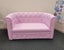 Windmill Kids Furniture - Pink 2 Seater Sofa Carousel 1