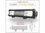 Auxtings 5" 14" 17" 20" 23'' 3-Row LED Light Bar Offroad Led Bar Combo Beam Led Carousel 3