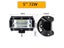 Auxtings 5" 14" 17" 20" 23'' 3-Row LED Light Bar Offroad Led Bar Combo Beam Led Carousel 7