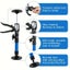Telescopic Support Rods Carousel 3