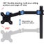Desktop Lifting Monitor Stand Bracket Four Screen Table Clip Carousel 4