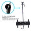32-65 Inch Universal Height & Angle Adjustable Lcd Tv Wall-Mounted Ceiling Du... Carousel 4