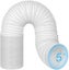 5Inch 130mm Length up to 1.5M Portable AC Air Conditioner Hose Anti-ClockwiseS Carousel 1