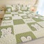 Latex Bedding Mat Pad Topper Cool Silky Pillow Case Cover Carousel 3
